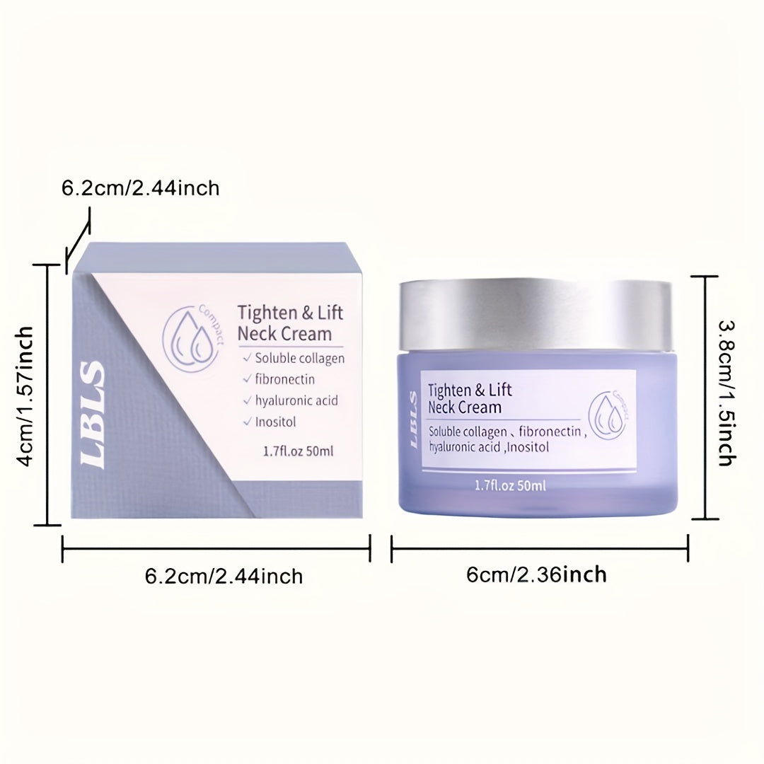 5pcs Neck & Face Cream - Firming And Lifting, Light Beige Tightening Cream for Neck And Face, Designed to Improve The Appearance Of Neck, 1.69oz