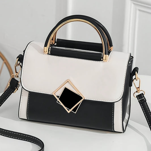 Colorful Women's Mini Handbag Fashionable Multi-Layered Purse Suitable for Dates, Parties, and Office Workers