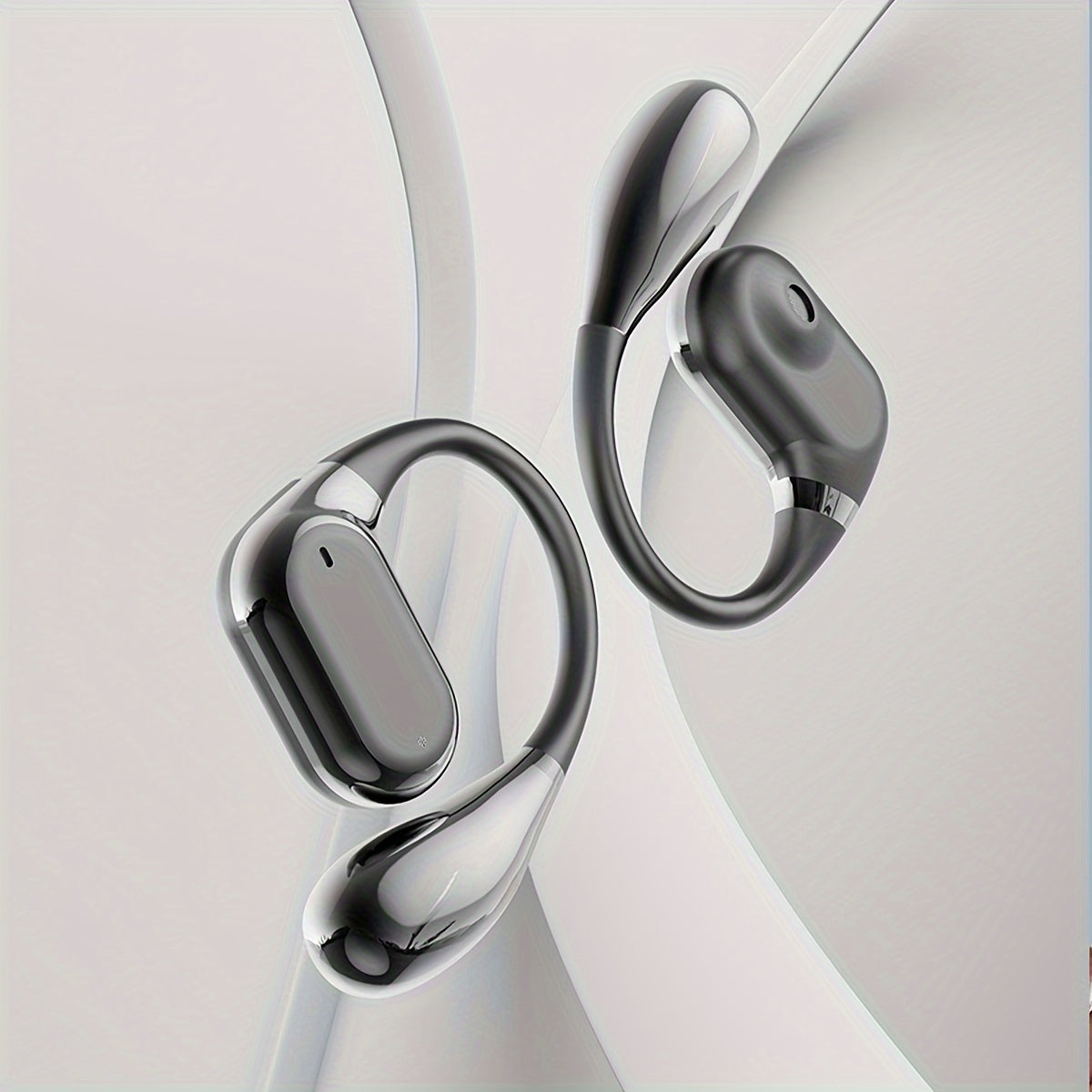 2025 New Style True Wireless on-Ear Music Headset Gaming Earbuds Video TWS HIFI Bass 9D Stereo HD Calling Earphones for Android for iPhone Cellphone Sports Earpieces Smart Headphones