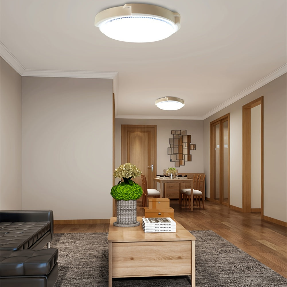 1pc Solar-Powered Sconce Ceiling Light - Wireless Remote Control, Water-Resistant, Infrared Sensor, Lithium Battery - Indoor Balcony Garden Decoration, Home Porch Smart Lighting Solution
