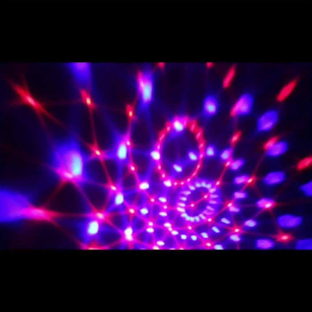 1pc/2pcs Sound Activated Party Lights, Dj Lighting, RBG Disco Ball, Strobe Lamp 7 Modes Stage Par Light For Home Room Dance Parties Birthday DJ Bar Karaoke Xmas Wedding Show Club Pubs
