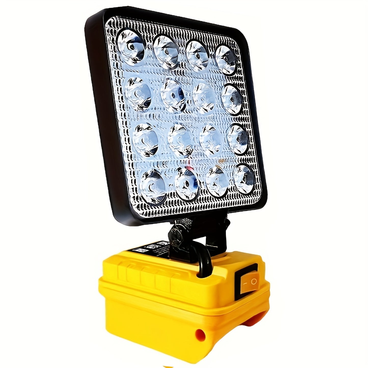 LED Work Light For DeWALT 20V MAX Battery, 90W 5400LM/60W 4500LM/48W 3800LM LED Flood Light For Outdoor, Camping, Car Repairing, Emergency And Job Site Lighting