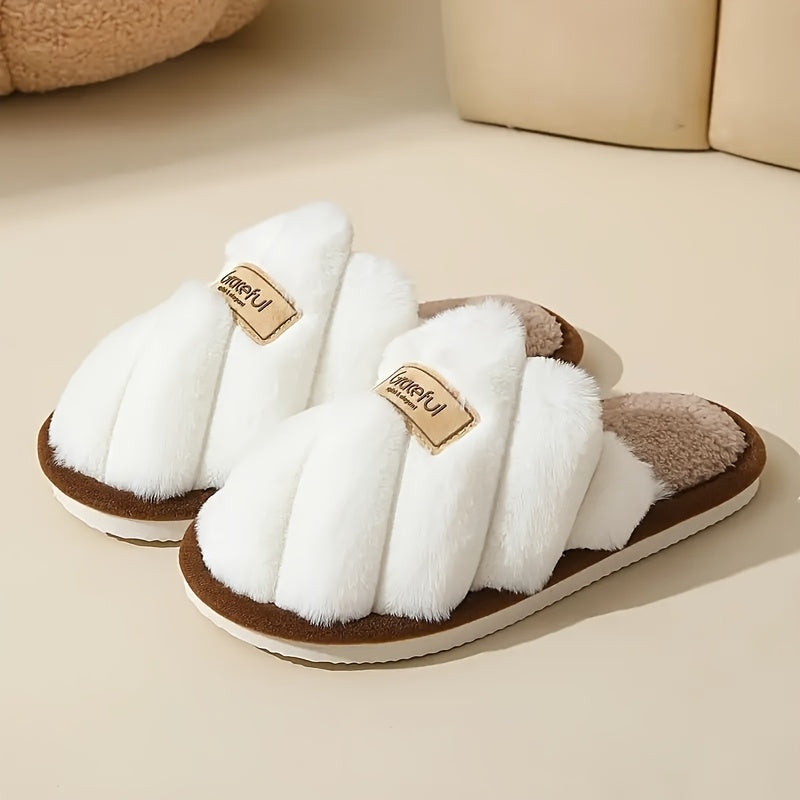 Women'S Soft Indoor Striped EVA Slippers - Comfortable, Quiet, and Comfortable for Home or Casual Wear, All-Season Use, Fabric Upper and Insole, EVA Sole, Slip-On Design, Allseason Slippers | Stripe Pattern | EVA Sole Slipper