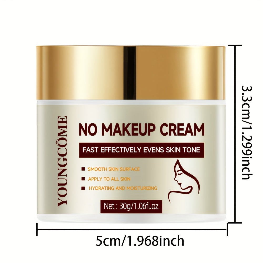 Hydrating Face Brightening Cream - 1.06/2.12 Fl Oz, Hides Pores & Fine Lines, Suitable For All Skin Types, Travel-Friendly Face Moisturizer Moisturizer Face Cream