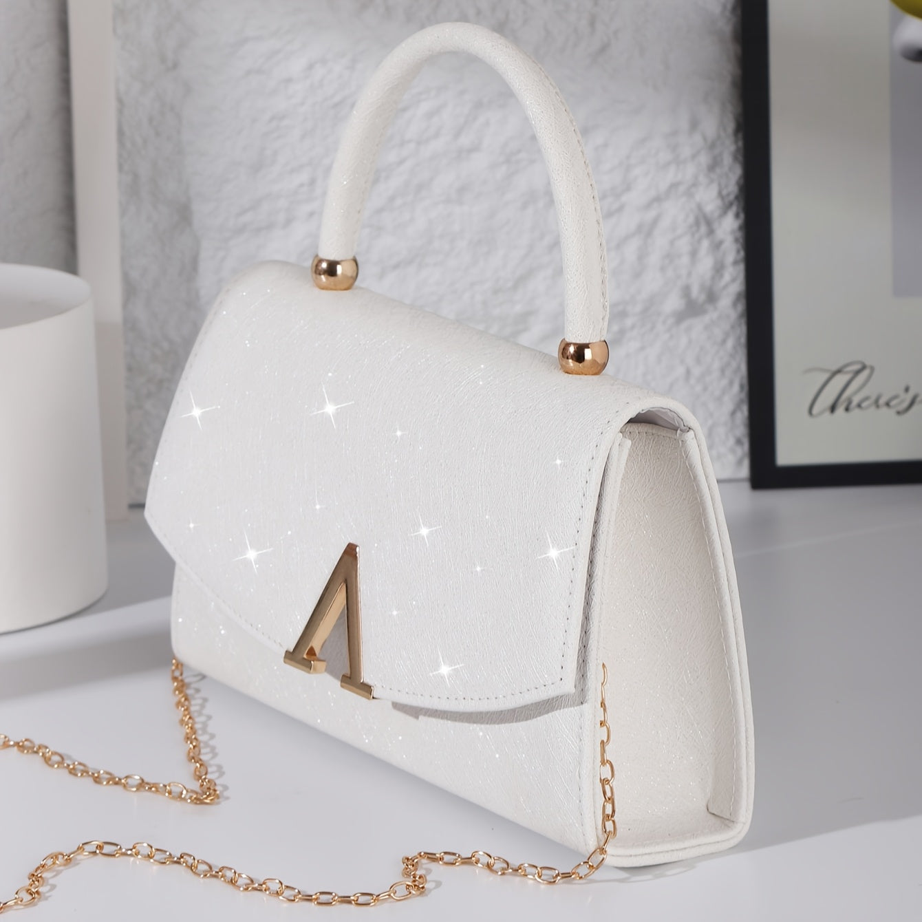 A New Elegant Evening Bag for Women That Combines Grace And Allure, Making You The Star of The Event. It Features a Detachable Chain, Serving As a Stylish Clutch for Parties, Weddings, And Formal Occasions. This Chic And Vers
