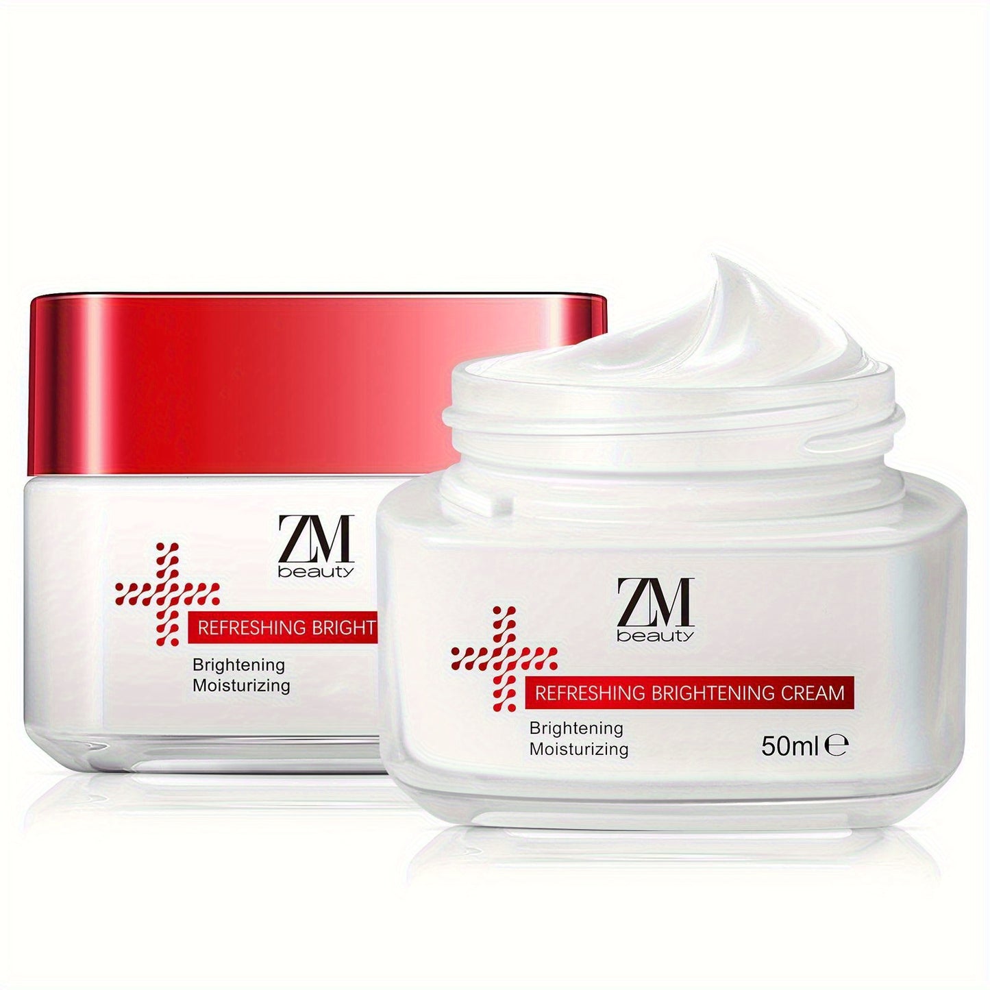 Korean Deep Moisturizing Face Cream - Long-Lasting Hydration Formula for All Light Beige Tones, Improves Dryness & Smooths Rough Light Beige, Nourishing Care Tightening Facial Cream with Hyaluronic Acid & Glycerin, 6, 76oz/,