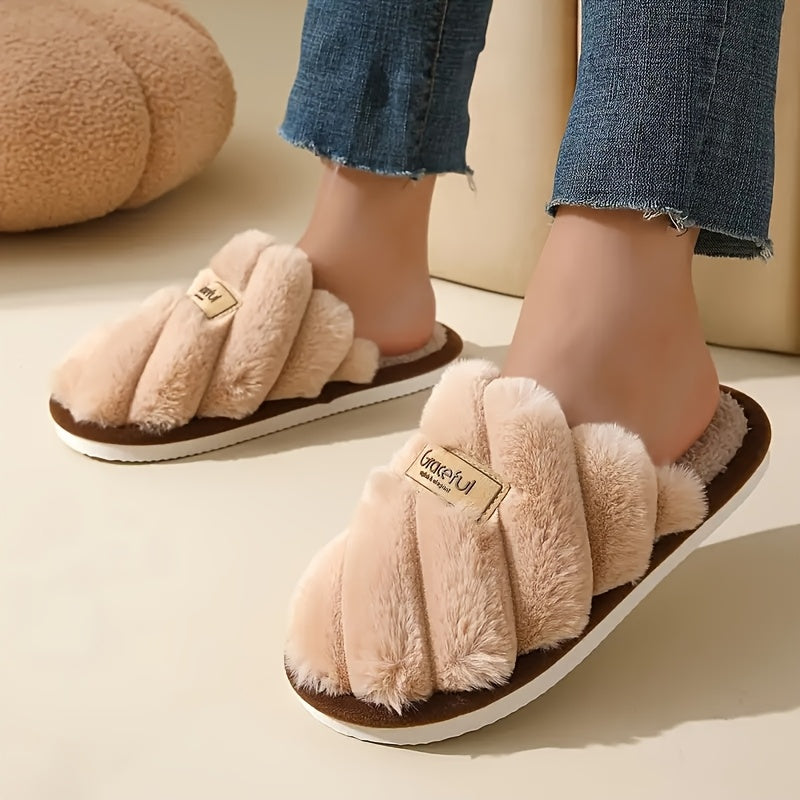 Women'S Soft Indoor Striped EVA Slippers - Comfortable, Quiet, and Comfortable for Home or Casual Wear, All-Season Use, Fabric Upper and Insole, EVA Sole, Slip-On Design, Allseason Slippers | Stripe Pattern | EVA Sole Slipper