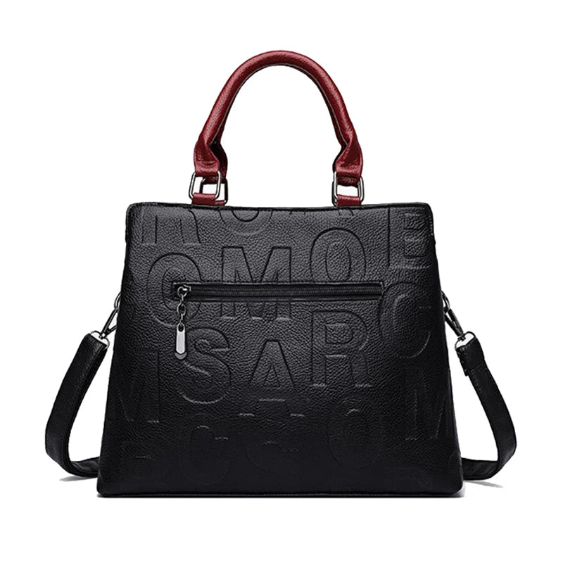 Sacs à bandoulière décontractés en cuir PU pour femmes, sac à main fourre-tout de luxe pour dames, grande capacité, sac initié au voyage