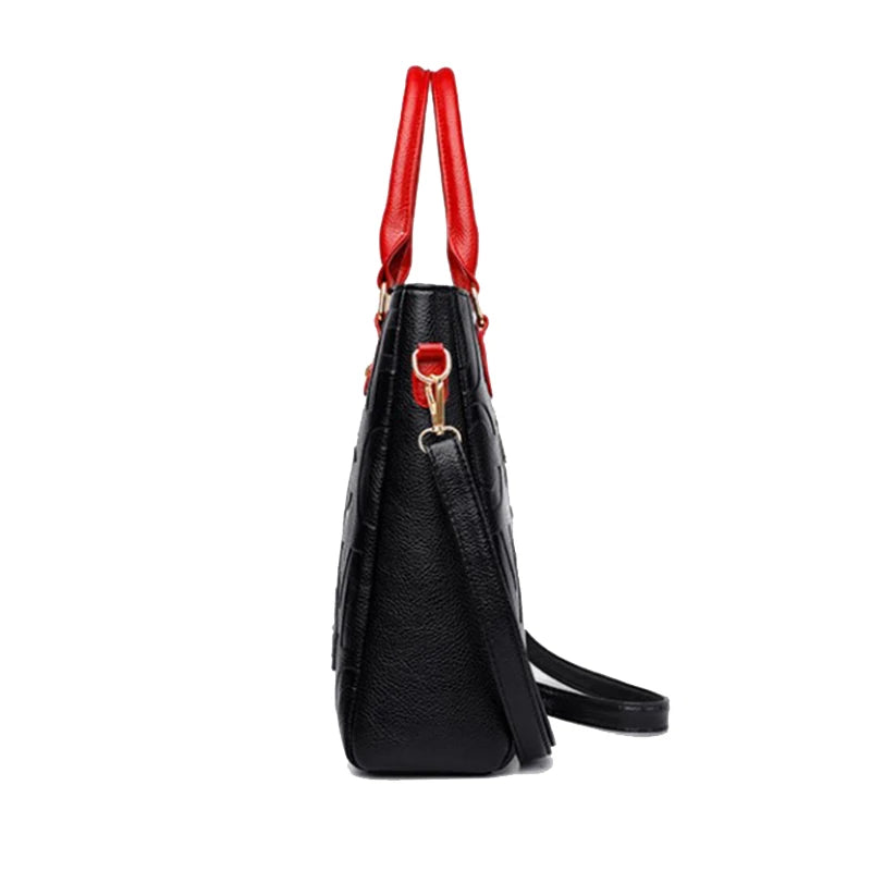 Sacs à bandoulière décontractés en cuir PU pour femmes, sac à main fourre-tout de luxe pour dames, grande capacité, sac initié au voyage