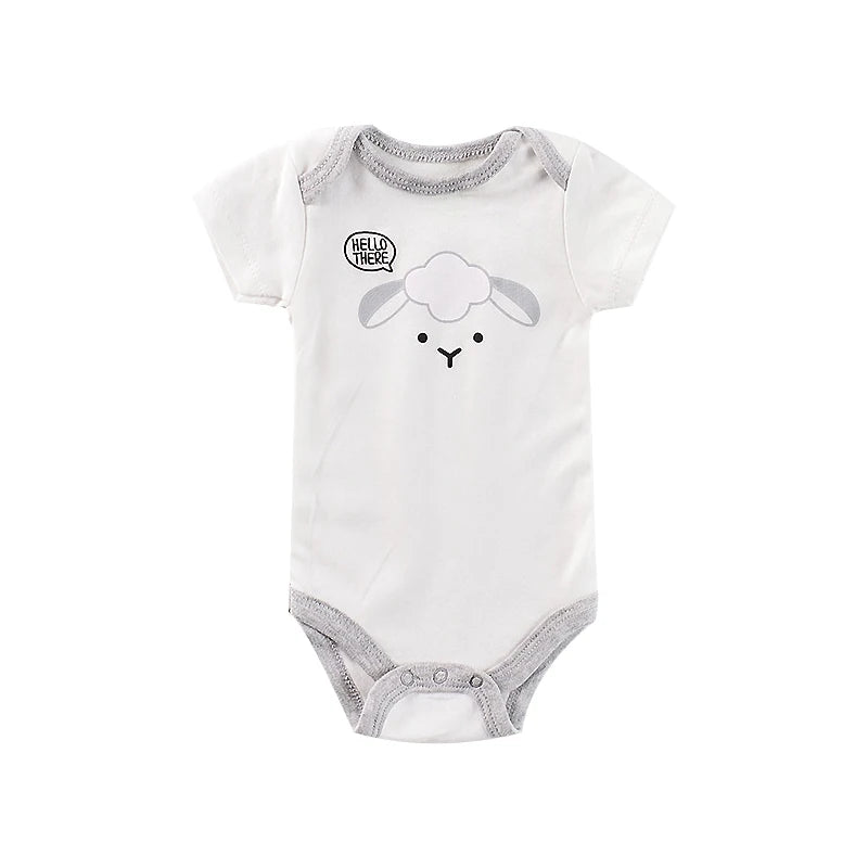 1-2 pièces bébé body pour nouveau-nés été bébé barboteuse fille/garçon vêtements 0-12M nouveau-né vêtements infantile doux serré bébé vêtements