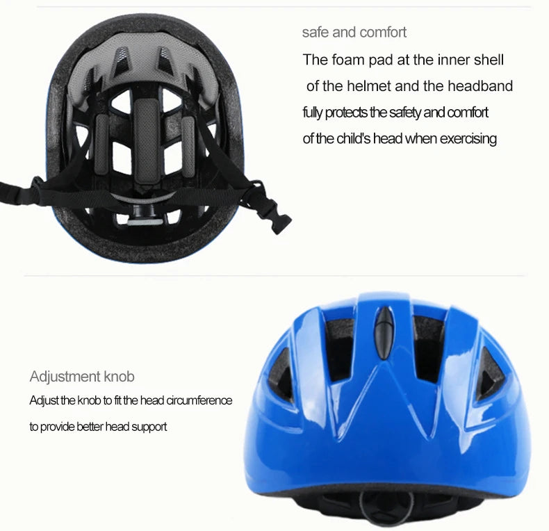 Casque de cyclisme intégralement moulé pour enfants enfants VTT casque de vélo de route de montagne casque de vélo réglable pour route/montagne/BMX