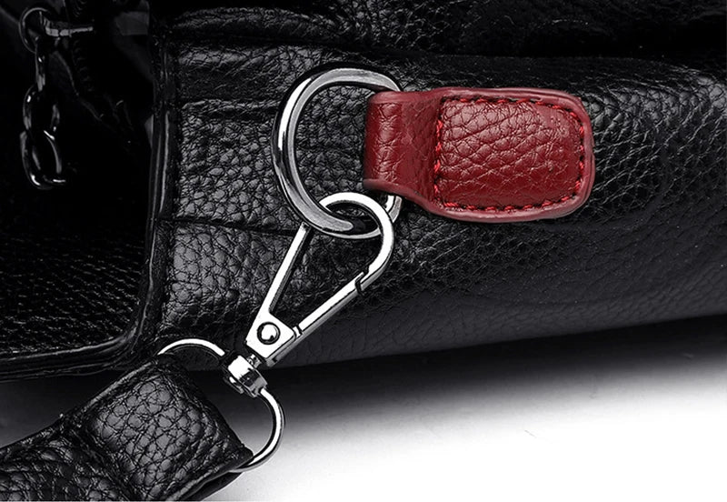 Sacs à bandoulière décontractés en cuir PU pour femmes, sac à main fourre-tout de luxe pour dames, grande capacité, sac initié au voyage
