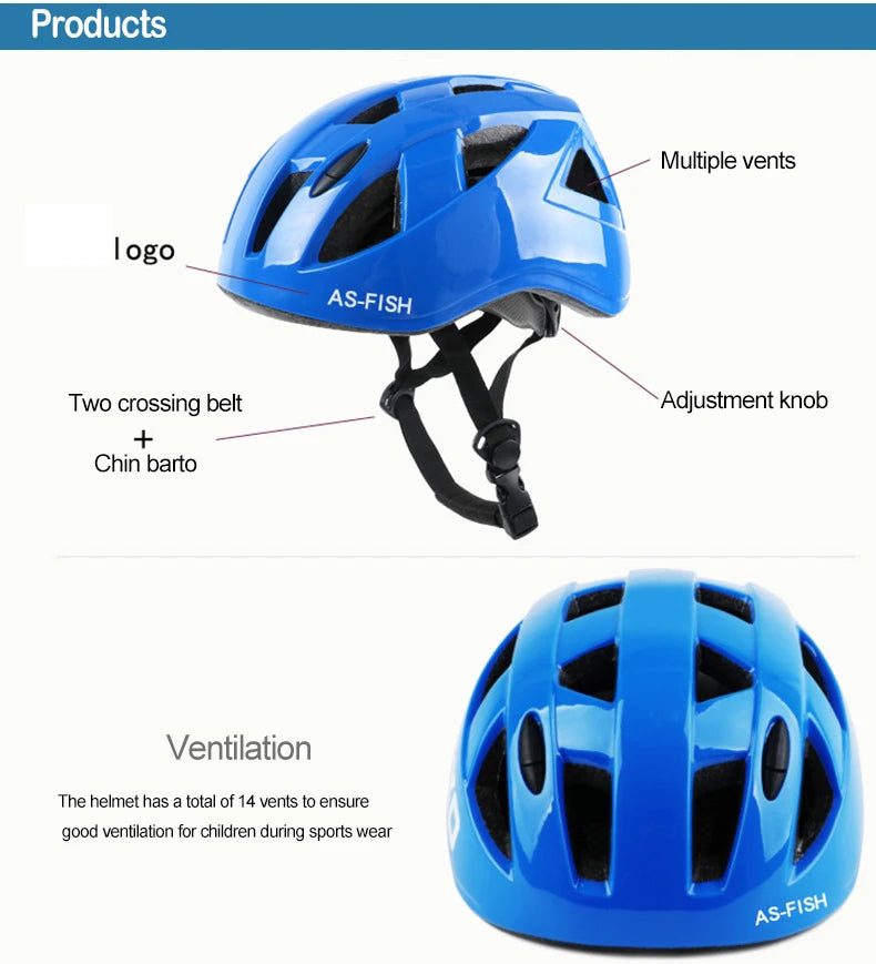 Casque de cyclisme intégralement moulé pour enfants enfants VTT casque de vélo de route de montagne casque de vélo réglable pour route/montagne/BMX