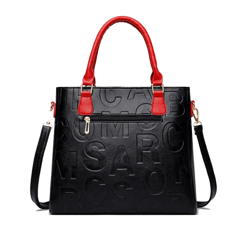 Sacs à bandoulière décontractés en cuir PU pour femmes, sac à main fourre-tout de luxe pour dames, grande capacité, sac initié au voyage
