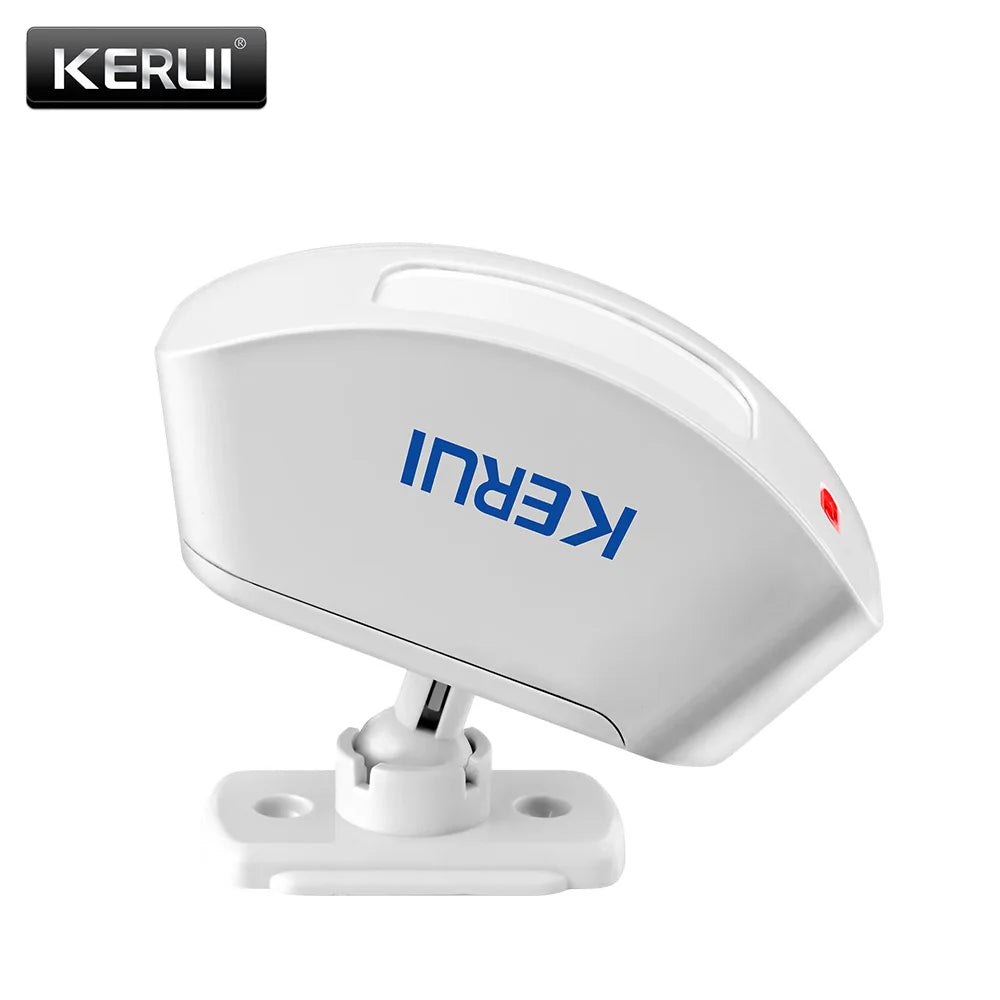 KERUI P817 détecteur infrarouge sans fil capteur de rideau détecteur PIR système d'alarme antivol détecteur combinaison pour toutes les alarmes KERUI