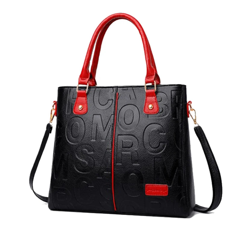 Sacs à bandoulière décontractés en cuir PU pour femmes, sac à main fourre-tout de luxe pour dames, grande capacité, sac initié au voyage