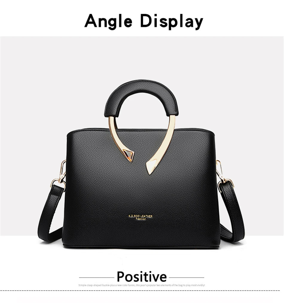 VANDERWAH véritable haute qualité en cuir fourre-tout décontracté sacs à main de luxe femmes sacs concepteur épaule sacs à bandoulière pour les femmes 2024