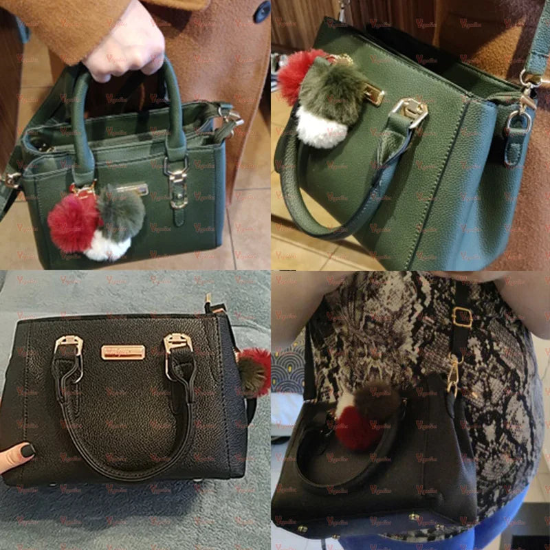 Yogodlns femmes perles pendentif sac à main dames en relief sac à bandoulière dames sac de messager sacs de boules de cheveux sac de haute qualité