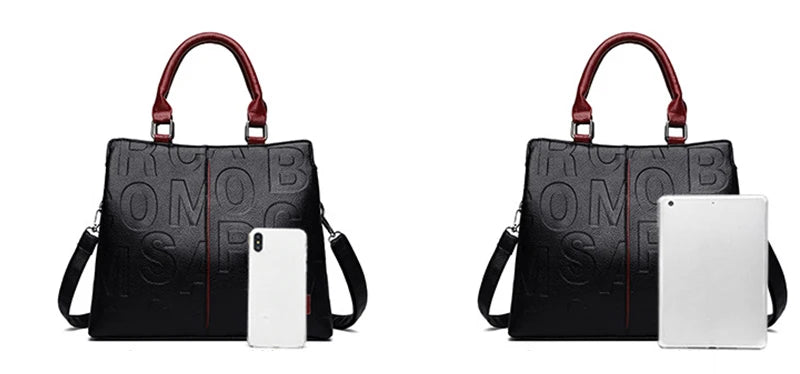 Sacs à bandoulière décontractés en cuir PU pour femmes, sac à main fourre-tout de luxe pour dames, grande capacité, sac initié au voyage