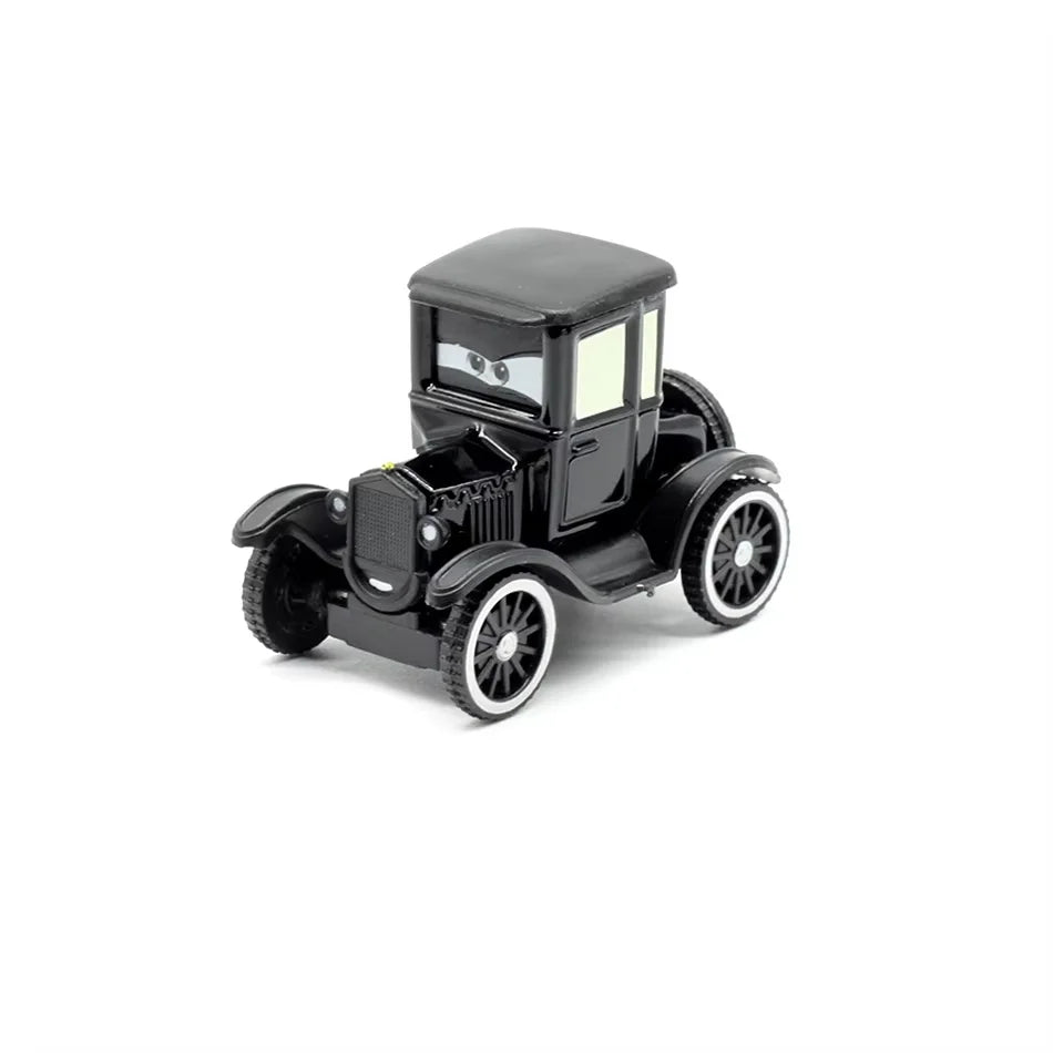 5 pièces Disney Pixar foudre McQueen voitures 1:55 véhicule moulé sous pression carrosserie en métal alliage matériel enfant modèle jouet voiture cadeau d'anniversaire