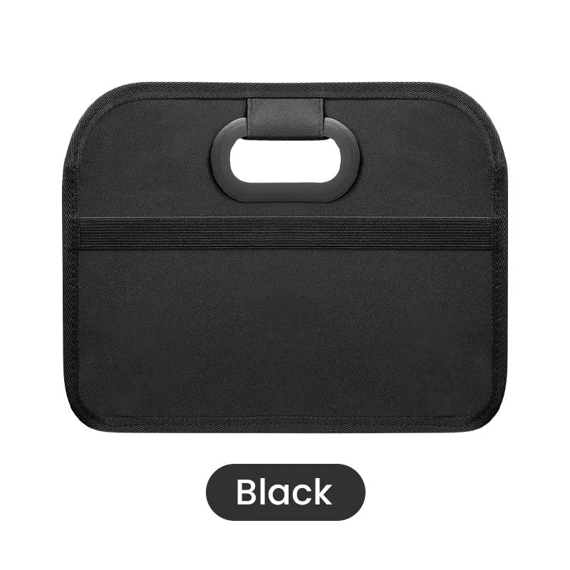 Grande boîte de rangement pliable pour coffre, conteneur de rangement pour SUV Extra épais de grande capacité avec plusieurs poches pour voiture SUV Minivan 1 pièce