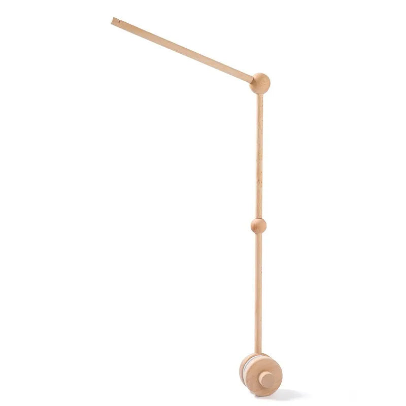 Berceau de bébé lit Mobile cloche hochet jouets en bois Crochet étoiles pendentif lit cloche jouets nouveau-né confort berceau support suspendus jouets cadeaux