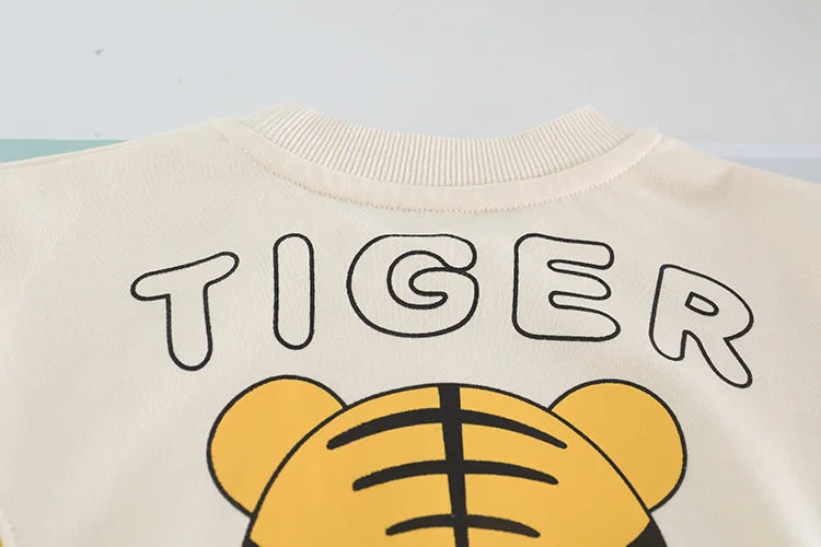 Nouveau printemps automne bébé vêtements enfants garçons filles dessin animé T-Shirt pantalon 2 pièces/ensembles enfant en bas âge Costume décontracté infantile enfants survêtements