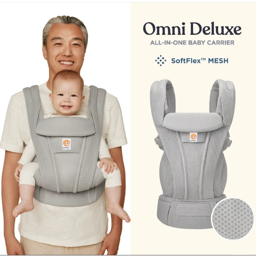 Egobaby Omni Deluxe porte-bébé brise ergonomique sacs à dos support épaule taille ceinture fronde bretelles 360