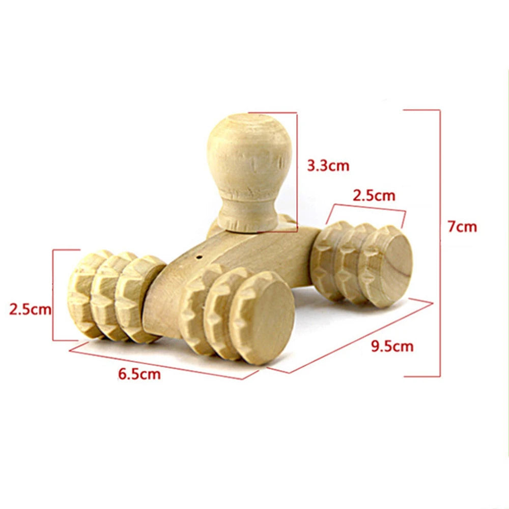 Rouleau de pied en bois, soins en bois, Massage, réflexologie, relaxation musculaire, soulagement, cadeau de Spa, Anti-Cellulite, outils de soins