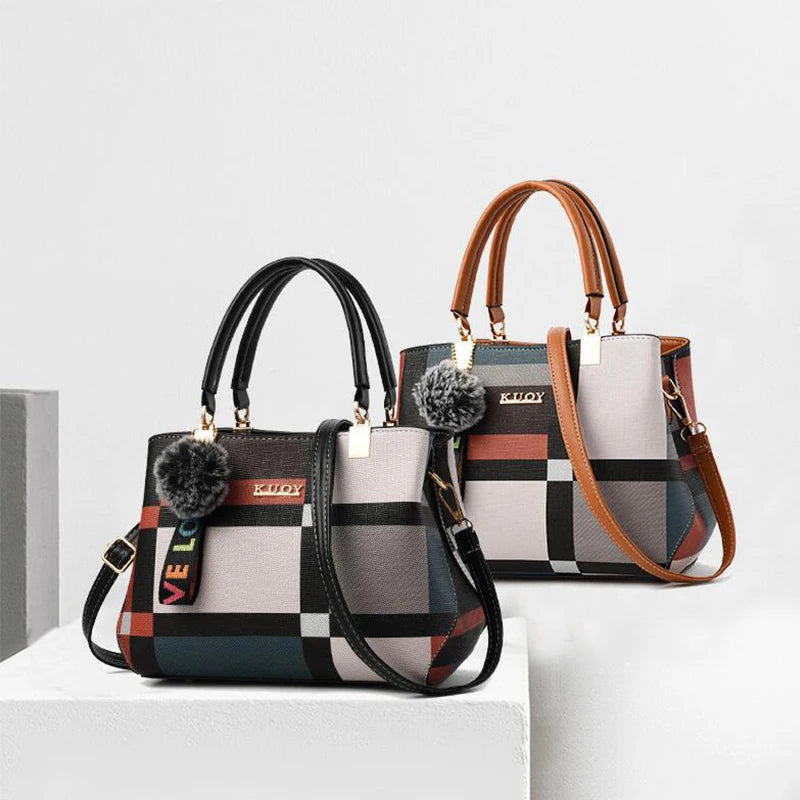 Sacs à bandoulière décontractés en cuir PU pour femmes, sac à main fourre-tout de luxe pour dames, grande capacité, sac initié au voyage