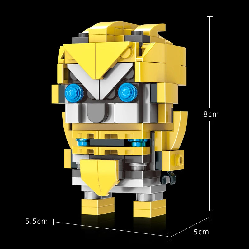 Film classique 200 + pièces Mini Robot Wall-e MOC blocs de construction modèle briques à monter soi-même Kits jouets créatifs pour enfants enfants adultes cadeaux