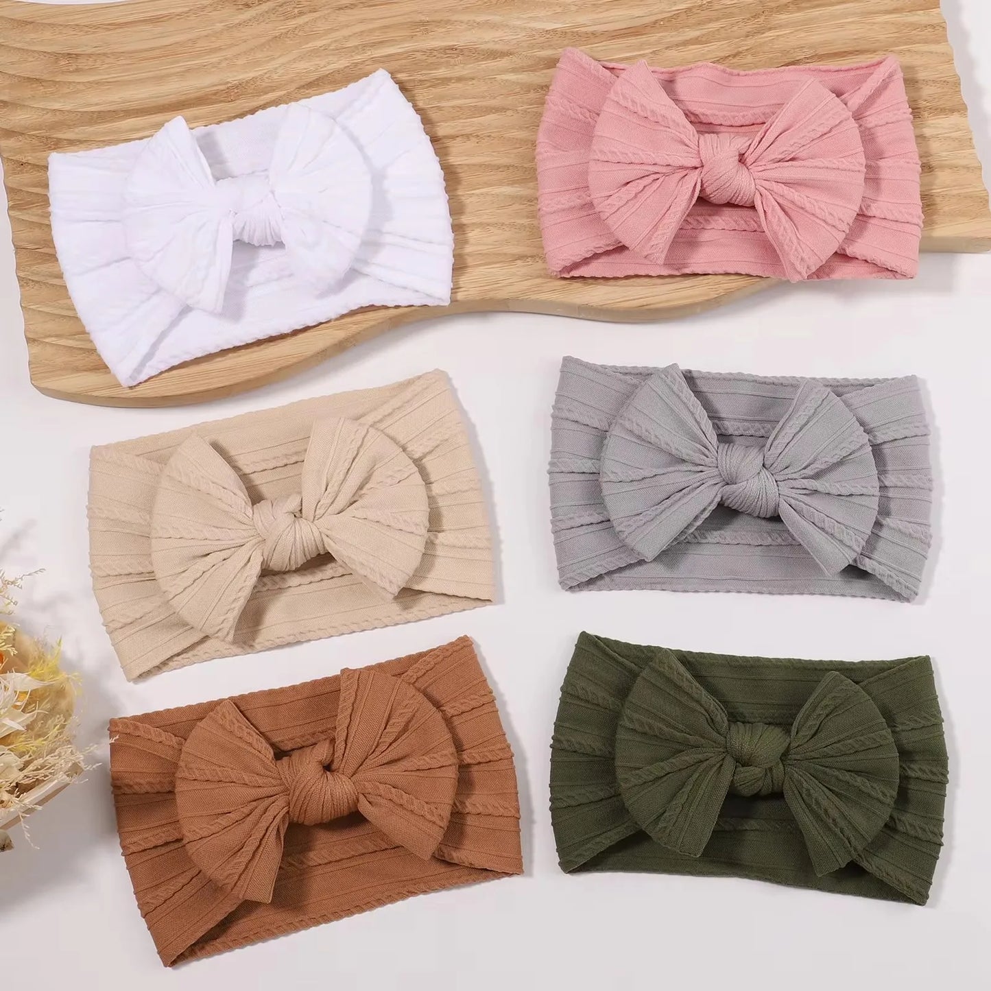 Bandeau élastique en Jacquard avec nœud papillon pour bébés, couvre-chef à nœud papillon, mignon, pour bébés filles, photographie pour nouveau-nés