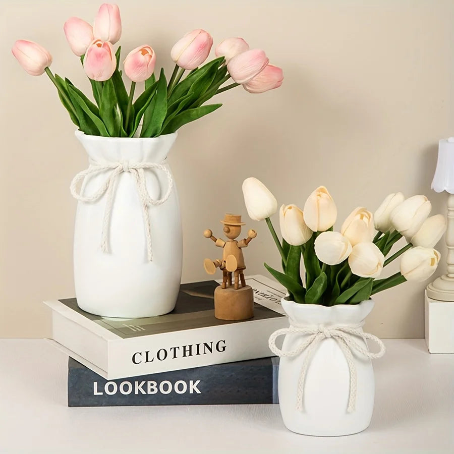 Vase en plastique de style bohème, décoration d'intérieur, vase européen, utilisé pour le mariage, la table à manger, le salon, le bureau, la décoration de la chambre à coucher