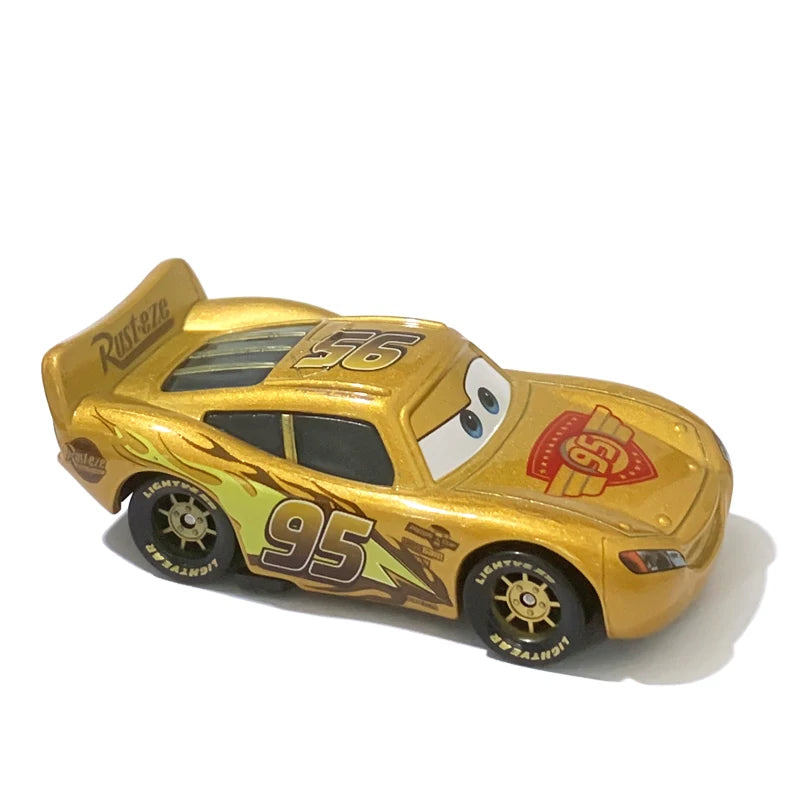 Pixar Disney voitures enfants jouet Anime Figure course foudre McQueen Mater 1:55 moulé sous pression dessin animé alliage véhicule enfants cadeau d'anniversaire