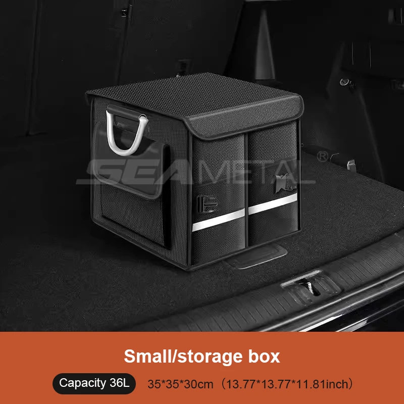 SEAMETAL-Coffre de Rangement Pliable, Étanche, Calandre Oxford, 110L, Grande Capacité, Évaluation de Voiture, Camping, Pêche, Facile à Transporter