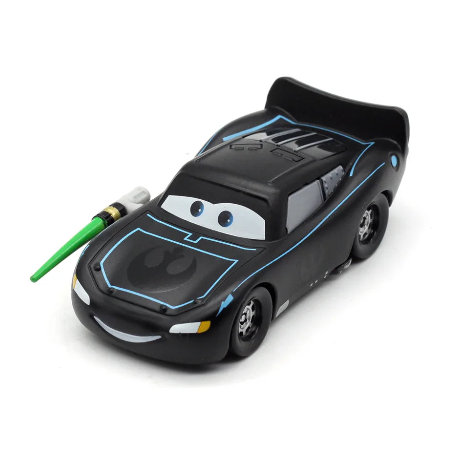 5 pièces Disney Pixar foudre McQueen voitures 1:55 véhicule moulé sous pression carrosserie en métal alliage matériel enfant modèle jouet voiture cadeau d'anniversaire