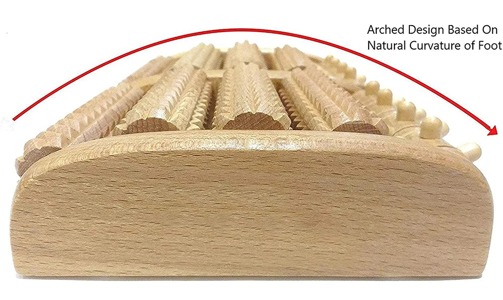 Rouleau de pied en bois, soins en bois, Massage, réflexologie, relaxation musculaire, soulagement, cadeau de Spa, Anti-Cellulite, outils de soins