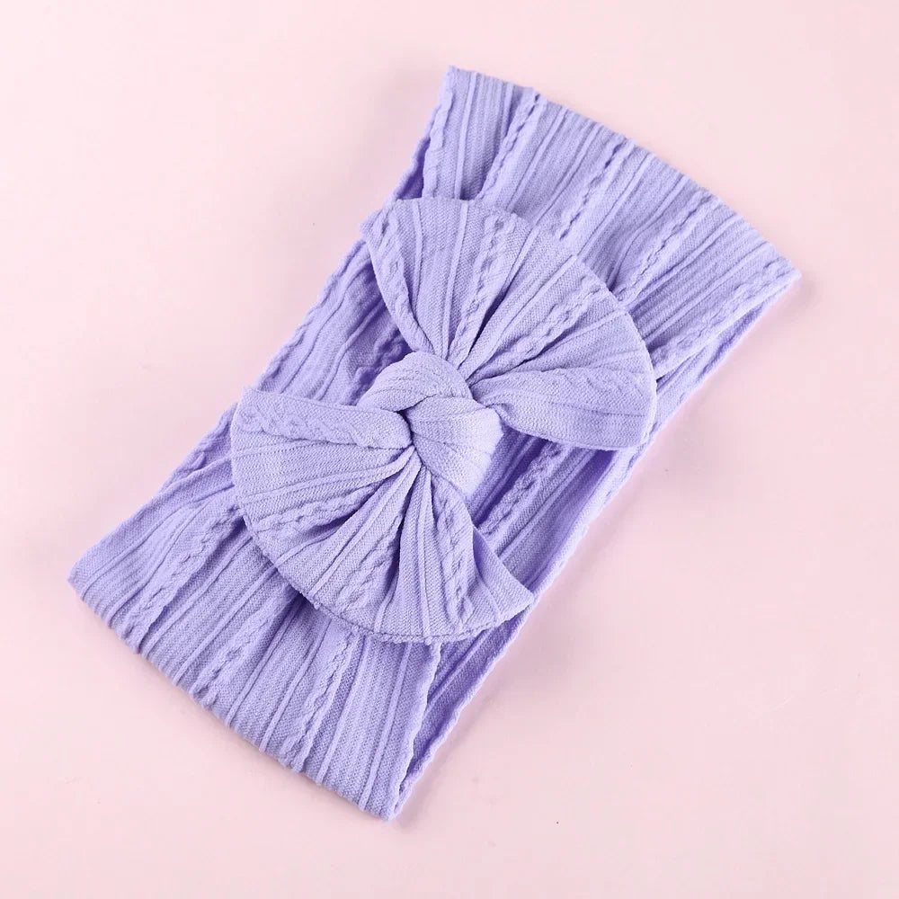 Bandeau élastique en Jacquard avec nœud papillon pour bébés, couvre-chef à nœud papillon, mignon, pour bébés filles, photographie pour nouveau-nés