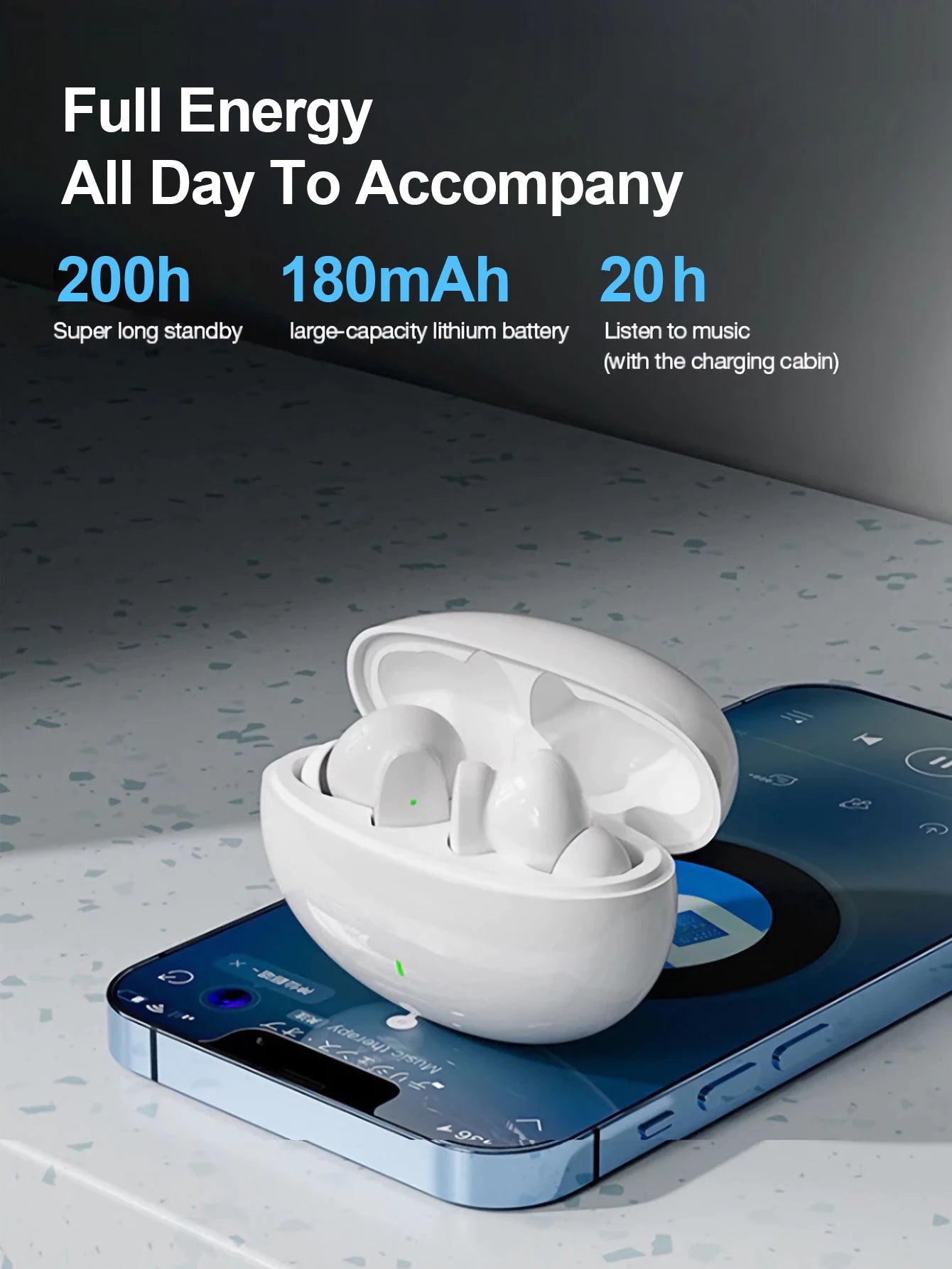 TWS écouteur sans fil Bluetooth 5.3 casque micro étanche Sport casques réduction du bruit écouteurs
