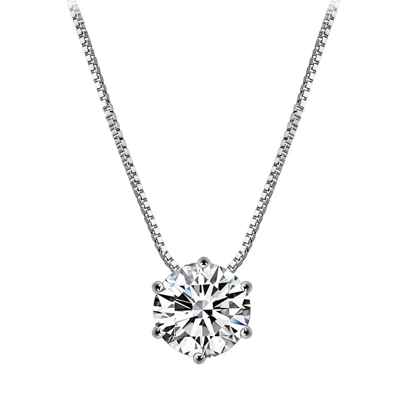 Collier Plaqué Argent Sterling 925 pour Femme, Polyvalent, Simple, Rotterdam, Kling, AAA, Zcomprend sur la Clavicule, Bijoux de Mariage, Vente en Gros, Chaud