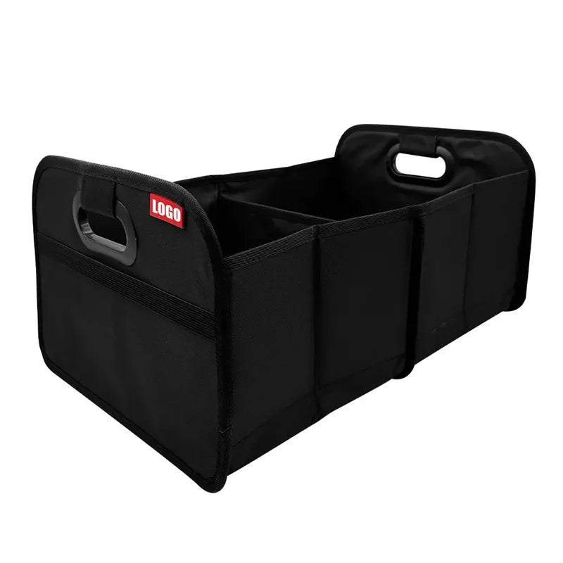 Grande boîte de rangement pliable pour coffre, conteneur de rangement pour SUV Extra épais de grande capacité avec plusieurs poches pour voiture SUV Minivan 1 pièce