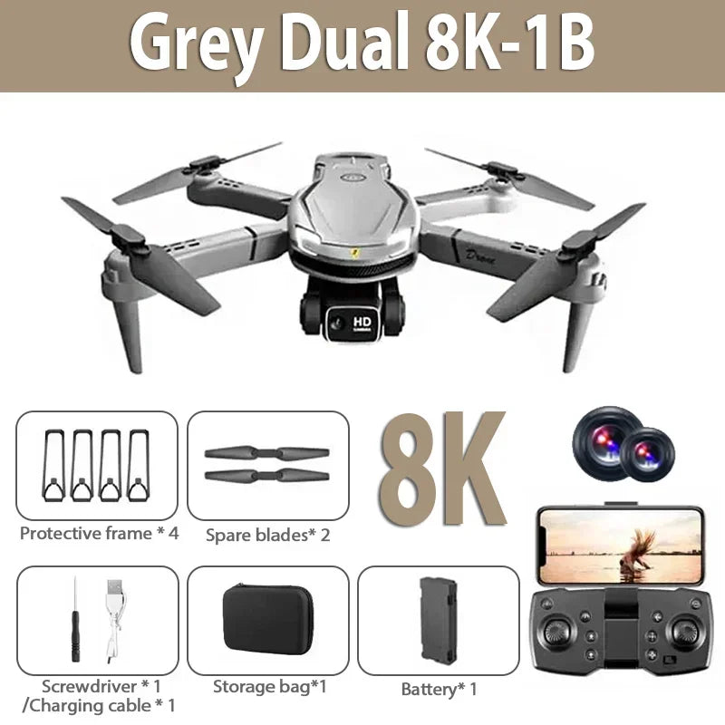 Pour Xiaomi V88 Drone 8K 5G GPS professionnel HD photographie aérienne télécommande avion HD double caméra quadrirotor jouet UAV