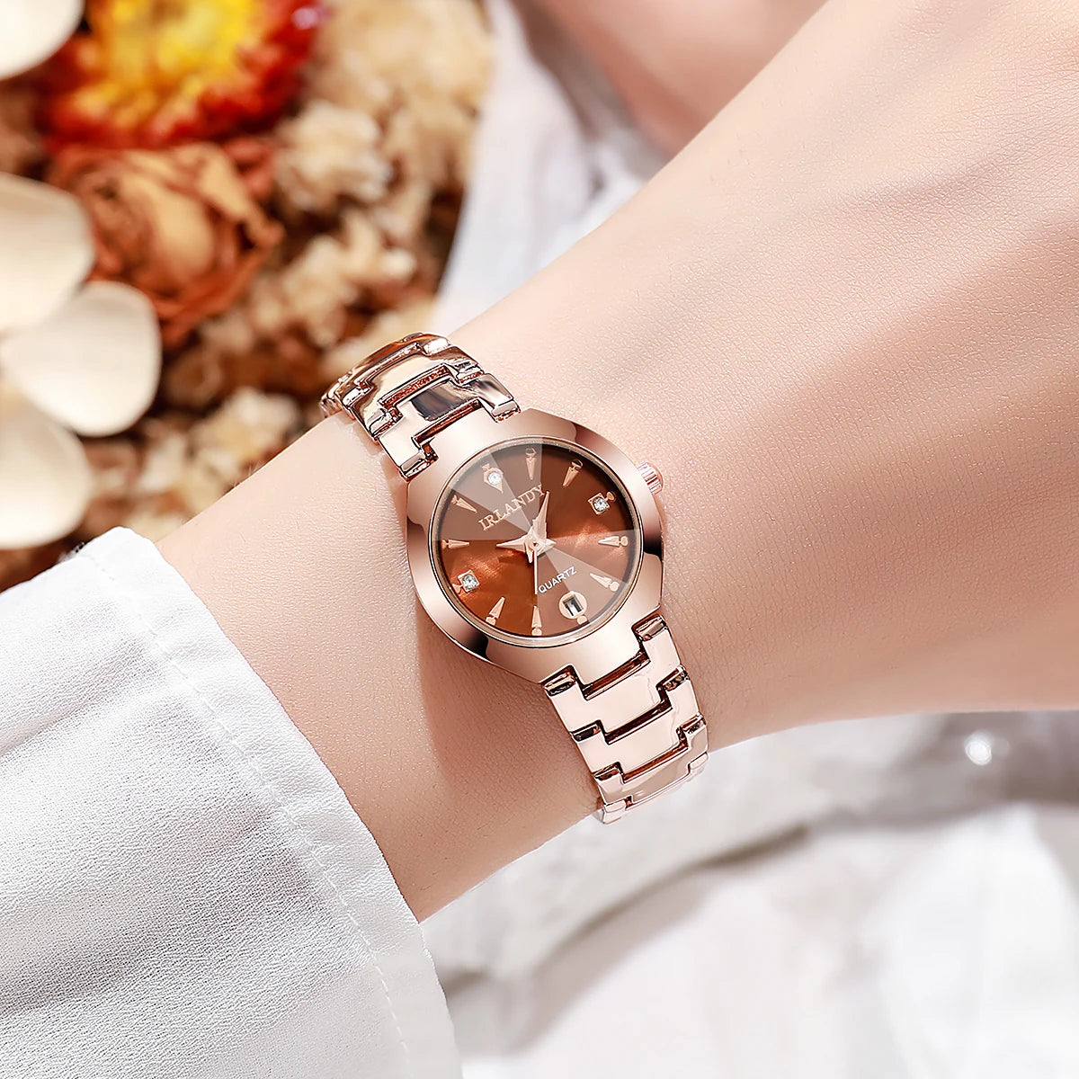 1PC Surprise mystère montre boîte aveugle-luxe femmes montres mode petit cadran calendrier montre à Quartz Reloj Mujer (sans boîte)