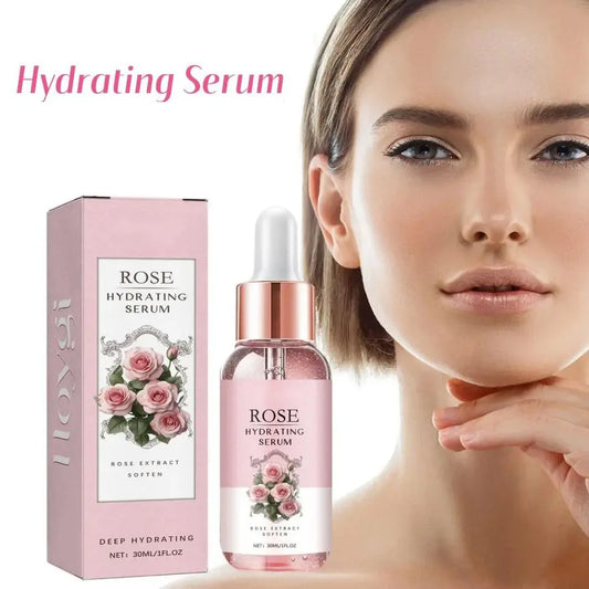 Toner hydratant à l'essence de Rose, hydratation en profondeur, hydratant longue durée, nettoyage des impuretés, lueur hydratante