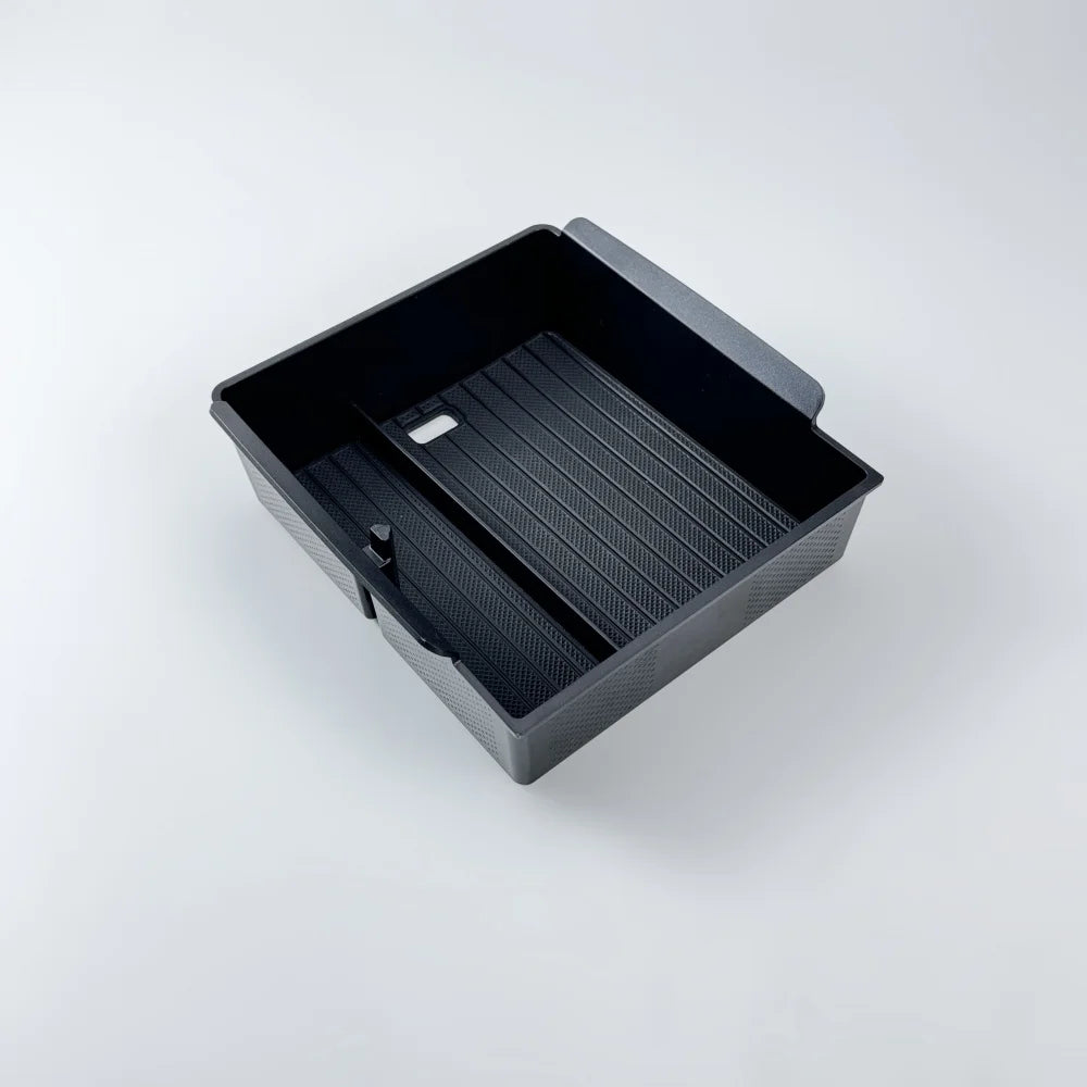 Boîte de rangement pour Console centrale Tesla, nouveau modèle Y 2025, lancement Juniper modèle 3 Highland 2024, boîte d'accoudoir, coussinet supérieur et inférieur en Silicone