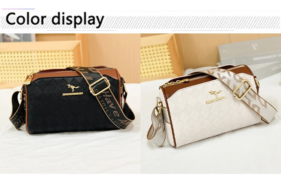 Luxe de haute qualité femmes Sac de messager célèbre concepteur dame sacs à bandoulière à la mode à carreaux à la mode bandoulière Bolsas Sac A