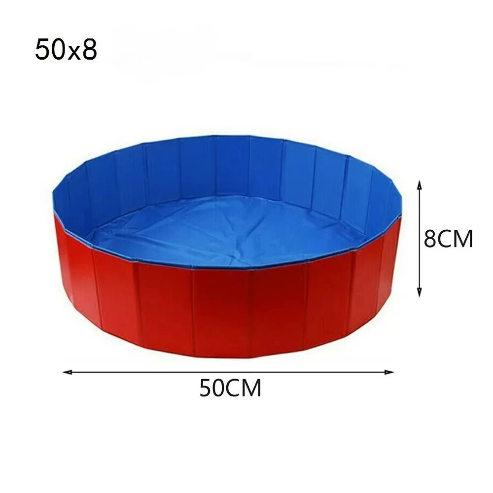 Piscine pliable pour chien, baignoire pour animaux de compagnie, pour petits chiens, intérieur et extérieur, lavage frais, baignoire, accessoires pour animaux de compagnie