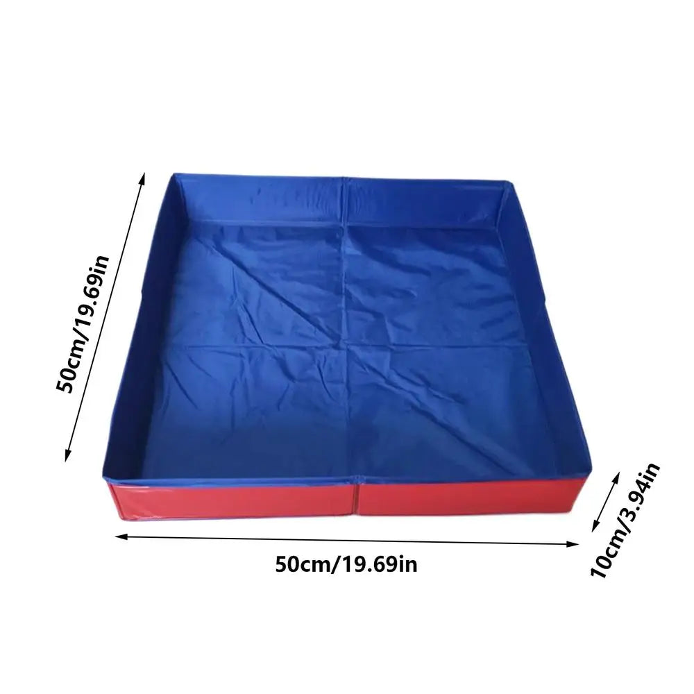 Piscine de bain pliable en PVC pour animaux de compagnie, pataugeoire pour chien, antidérapante, Non gonflable, pour chiots de compagnie, chats, autres animaux