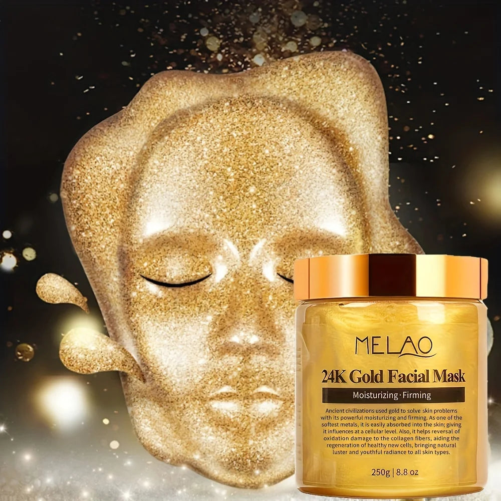Tiroir AO-Masque facial doré 24K, masque de beauté, élimine la peau, masques qualifiée aux hydratants au collagène doré, France