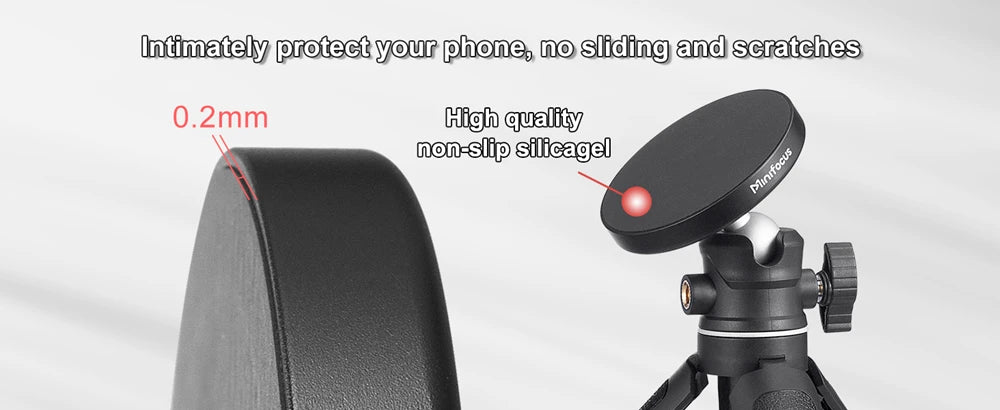 Trépied magnétique pour smartphone MagSafe, mini perche à selfie extensible à 360 °, support de trépied à tête sphérique, poignée pour iPhone 14, 13, 12